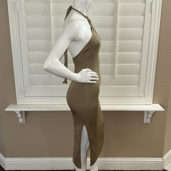 Michael Costello x REVOLVE Acerra Dress Gold - Picture 4 of 13